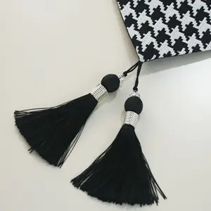 High Quality Chanille TableRunner And Placemat Set With Tassel Decorative Tablemat