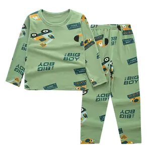 Children's Thermal Clothing Round Neck Comfortable Pajamas Home Clothes Wholesale