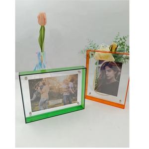 Cadre coloré Transparent Double Face Verre Image Acrylique Flottant Cadre <span class=keywords><strong>Photo</strong></span> Mur et Cadre En Bois Style <span class=keywords><strong>Instagram</strong></span> - Product Image 3