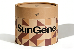 Boîte cylindrique personnalisée pour mariage, découpée sur mesure, noire et rose avec fenêtre, en carton recyclable, tube rond en papier pour emballage de cadeaux uniques - Product Image 2