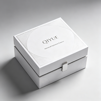 Boîte cosmétique rigide de luxe personnalisée avec logo, finition mate, emballage éco-responsable pour flacons de soins de la peau, MOQ 1000, couvercle rabattable premium, portable