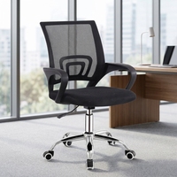 Chaise de bureau moderne réglable en hauteur, confortable, avec coussin en latex, pivotante, pour la maison et le bureau