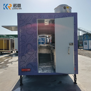 Food Truck Americano Móvil <span class=keywords><strong>España</strong></span>: Remolque para Churros, Carrito Remolcable para Perritos Calientes con Parrilla, Food Truck <span class=keywords><strong>de</strong></span> <span class=keywords><strong>Comida</strong></span> Rápida, Remolque para Café - Product Image 6