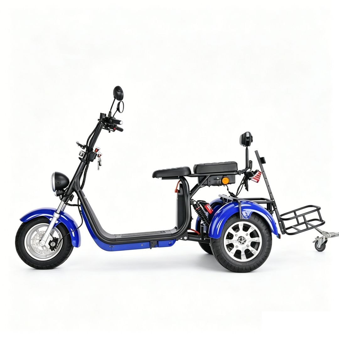 E-fun Travel Sportbikes 1500W 60V 45km/h Max Speed Jiangsu Made