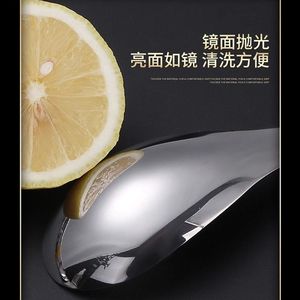 Cuchara para sopa de acero inoxidable 304 de primera calidad, diseño profundo y grueso, duradera, para uso en restaurantes y en el hogar. - Product Image 5