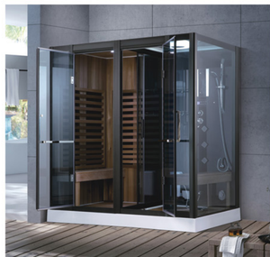 Salle de bain moderne, en bois, design moderne, luxe, douche à vapeur, salles de bains - Product Image 3