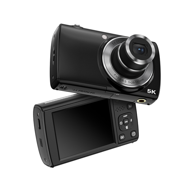 Compact Dual Optical Zoom Front & Rear Cameras 2.8 IPS Touch Screen Digital Video Compact Point & Shoot Cameras