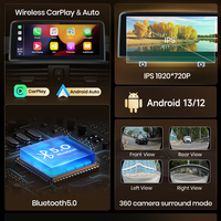 Junsun CarPlay inalámbrico Android Auto Radio de coche para BMW X3 F25 X4 F26 2013 2014-2017 Multimedia GPS para BMW X3 F25 X4 F262din