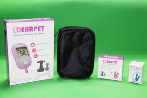 Système de surveillance de la glycémie pour animaux de compagnie équipement pour animaux de compagnie glucomètre pour animaux de compagnie MSLGC18 - Product Image 2