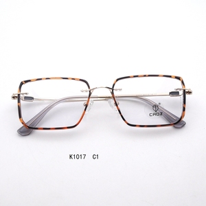 แว่นตา K1017 กรอบโลหะเมมโมรี่ น้ำหนักเบา ทนทาน ทันสมัย ดีไซน์ยืดหยุ่นเพื่อความสบาย - Product Image 1