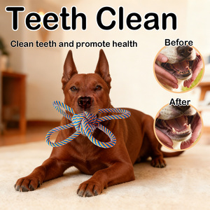 Juguete de Cuerda Resistente a Mordidas, Duradero y Ecológico para Mascotas, Juguete Masticable para Perros, Limpieza de Dientes - Product Image 6