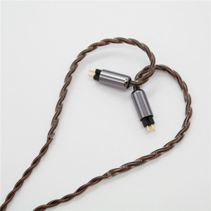 Headphone Audio Cable With In Line Controls And Mic 120cm Bronze Color Aluminum TPE Core For Digital Devices - Product Image 2