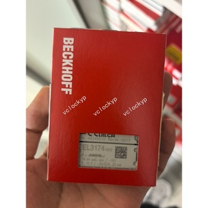 NOUVEAU Terminal d'entrée Beckhoff EL3174-0002 Fabriqué en Allemagne - Product Image 1