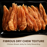 Friandises naturelles pour chiens les plus vendues, sans additifs, à base de poitrine de poulet séchée, riche en protéines, nourriture pour animaux de compagnie, collation pour chiens