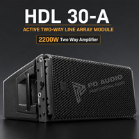 HDL30-A Enceinte Line Array Active, Système Audio Professionnel, Haut-parleur Bidirectionnel Alimenté par DSP pour Salles de Concert et Événements Itinérants