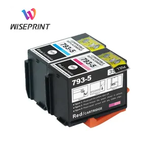 Wiseprint Compatibel Pitney Bowes 793-5 Premium Kleur Rood Blauw Inkt Cartridge Voor Dm100i Dm200l Dm125i Dm150i Dm175i Printer