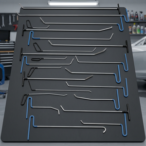 Kit de Reparación de Abolladuras sin Pintura PDR, 25 Piezas, Acero Inoxidable 420, con Bolsa de Transporte, 6 Meses de Garantía, Herramienta Manual - Product Image 3
