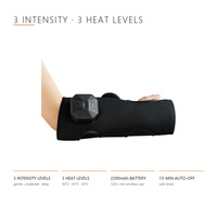 Masseur de poignet et de bras sans fil rechargeable 2200mAh, appareil de massage des mains par compression d'air
