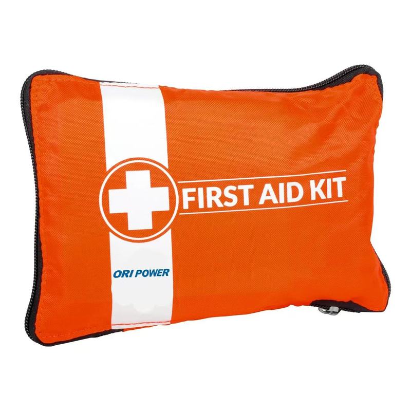 First Aid Kit Portable White Case