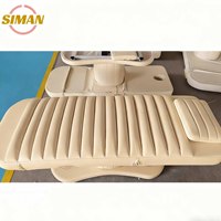 Lit de spa électrique moderne Siman avec 3 fonctions de moteur, table de massage portable en cuir PU pour salon commercial