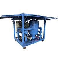 Machine de purification d'huile de transformateur à double étage avec filtration sous vide