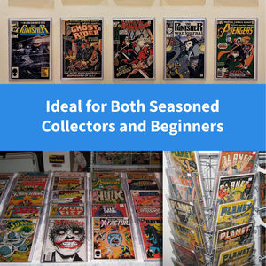 מחזיק שרוולים קצרים פלסטיק מחזיק שרוולים קשים עבור אחסון ולהציג הנוכחי - Product Image 2