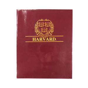 <b>A4</b> Custom Presentation File <b>Folders</b> Pocket Glossy Paper Presentation <b>Folders</b> With Two Pocket - Product Image 2
