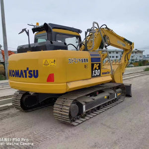 Pelleteuse sur chenilles Komatsu PC130 d'occasion 13 tonnes, Japon, prix bas, meilleure qualité, boîte de vitesses pour moteur, testée et inspectée - Product Image 2