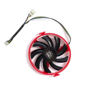 Ventilador de refrigeración para gráficos XFX AMD Radeon <span class=keywords><strong>RX</strong></span> <span class=keywords><strong>460</strong></span>, FDC10U12S9-C, 4 pines, XFX <span class=keywords><strong>RX</strong></span> <span class=keywords><strong>460</strong></span> GPU - Product Image 4