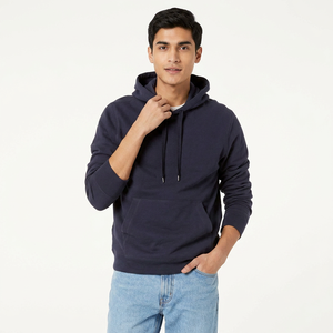 Sweat à capuche pour homme, unisexe, streetwear, pull en polaire, polyester/coton, séchage rapide, respirant, hiver, décontracté, vente en gros, prix bas - Product Image 1