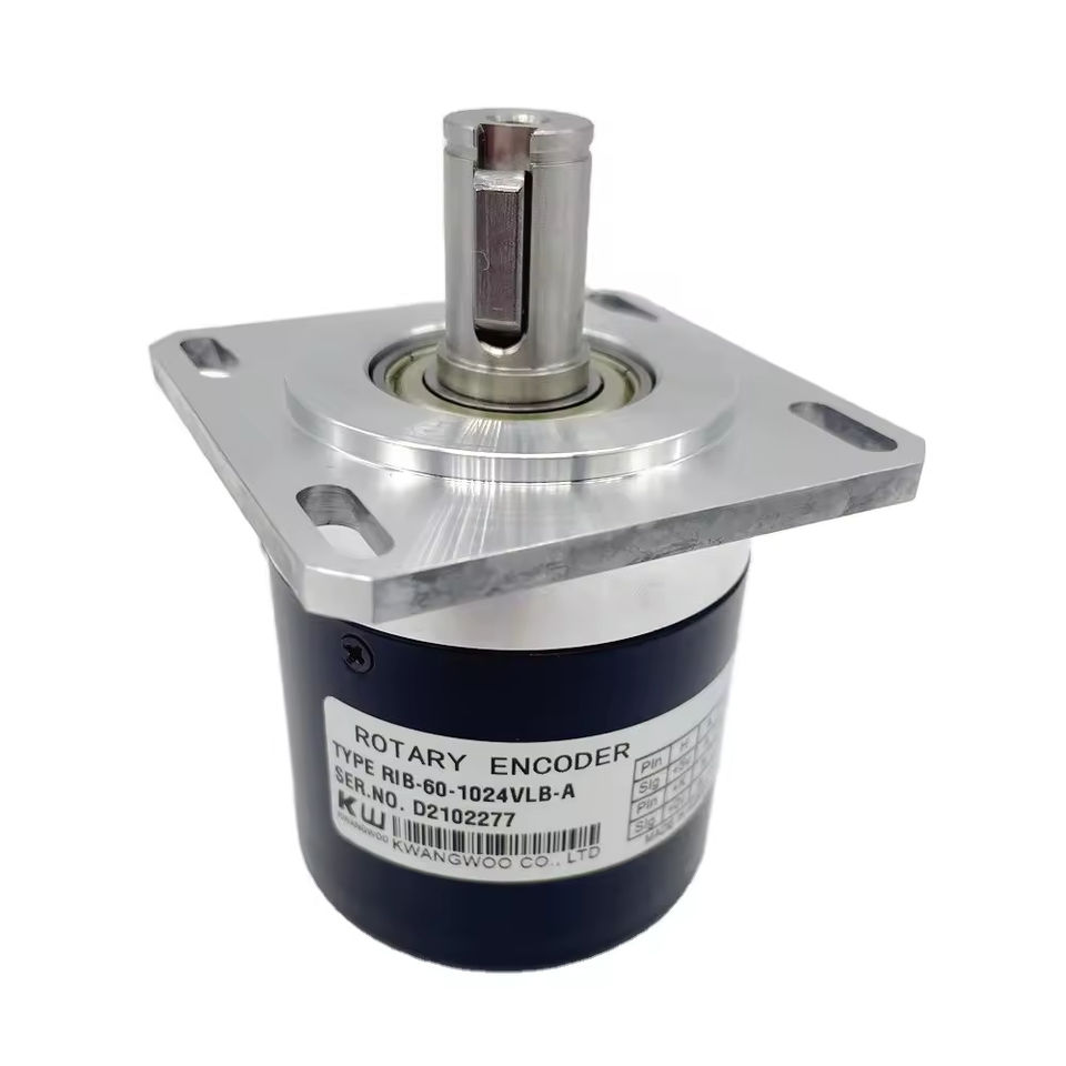 Encoder Line Driver 5v 15mm Shaft Rotary Encoder Replace for RIB-60-1024VLB-A 1024PPR Line ...