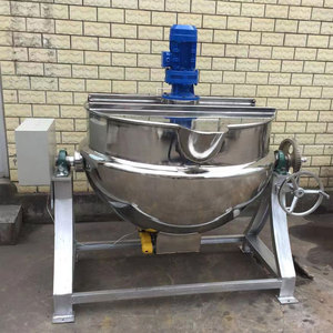 Vỏ bọc Ấm đun nước điện sưởi ấm gas hơi nước Tương Ớt lẩu cơ sở xào Máy trộn thực phẩm thương mại thép không gỉ - Product Image 5