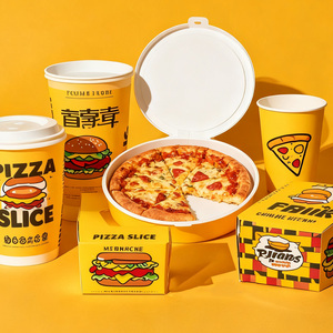 無料デザインテイクアウト食品包装段ボールサンドイッチハンバーガー梱包箱カスタマイズプリントスクエアクラフトバーガーボックス - Product Image 5