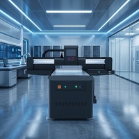 Máquina para Hacer Etiquetas de PVC 6090, Impresora UV de Metal, Impresora UV con Posicionamiento Visual, Cabezal de Impresión I3200