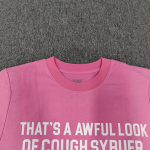 T-shirts d'été tendance en pur coton de haute qualité, coupe ample, à manches courtes, avec motif lettres, pour hommes et femmes - Product Image 3