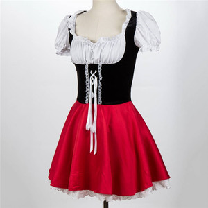 Costumi da Cappuccetto Rosso per Adulti, Abbigliamento per Feste, Carnevale e Natale, Costume per Cosplay - Product Image 5