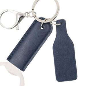 Ouvre-bouteille de vin en forme de patte de chat mignon, ouvre-bouteille de bière en similicuir avec porte-clés, ouvre-bouteille portable avec chaîne pour cadeaux - Product Image 4