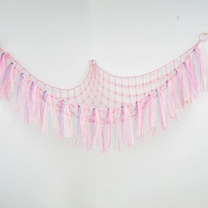 Stuffed Animal Net Hammock Toy Storage Net With Tassels For Stuffed Animal Plush Toy Bohemian Handwoven Corner Hanging Net - Product Image 3