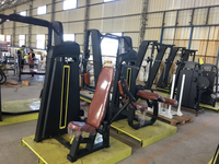 Machine à papillons commerciale Cheernin, 212 kg, robuste, en acier de 2,5 mm, pour entraînement pectoral en salle de sport, livraison DDP