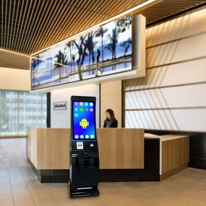 Windows 32'' Indoor Payment Kiosk NV200 Spectral Payout NV4000 Self Service Kiosk QR <b>Printer</b> Optional Touch Screen Kiosk - Product Image 5