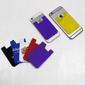 Autocollants porte-cartes en silicone en gros pour la promotion de marques et la publicité, avec logo d'entreprise pour les cadeaux promotionnels - Product Image 5
