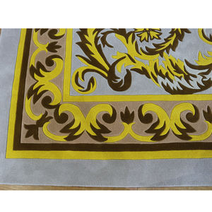 Tapis de salon personnalisé en soie, haut de gamme, moderne, en soie, fait à la main, avec logo, vente en gros, - Product Image 3