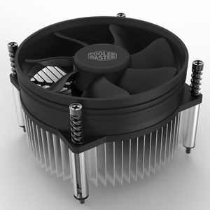 Refroidisseur pour I30 I50 I50c Mini CPU Cooler Ball Bearing 3PIN Power Quiet 2200 RPM Fan Intel LGA115X 1200 M-<span class=keywords><strong>ATX</strong></span> Computer Case RGB - Product Image 3