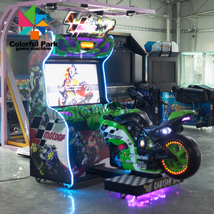 Công viên đầy màu sắc MOTO GP Mô phỏng trò chơi Arcade Máy trò chơi lái xe máy Moto GP Mô phỏng trò chơi Arcade máy - Product Image 1