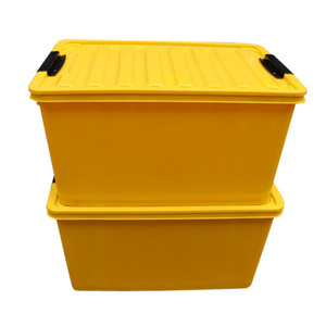 JOIN Supermarket Storage Plastic Stack Nesting Crate For Goods Solid Box Warehouse Storage