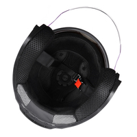 Casque de moto graphique personnalisé à visage ouvert avec pare-soleil intégré Designs vibrants