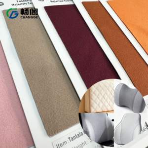 قماش من جلد الغزال عالي الجودة ، لمسة ناعمة ومريحة ، قماش من جلد الغزال الممتد عالي الجودة لمقاعد السيارات والأسقف - Product Image 2