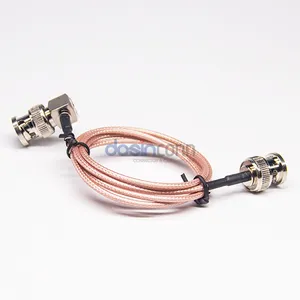 RF cáp đồng trục kết nối BNC đồng trục Nam để BNC góc bên phải cắm máy ảnh mở rộng cáp rg316 - Product Image 2