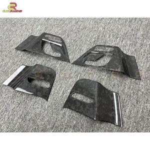 Pegatina de Panel Interior de Puerta de Fibra de Carbono Forjada para Mercedes Benz G Wagon W464 G500 G63 2019-2024, Marco de Panel Interior de Puerta, Piezas de Automóvil - Product Image 3