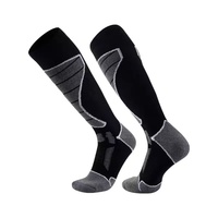 Chaussettes d'hiver pour snowboard et ski, épaisses, pour enfants, femmes et hommes, antibactériennes, désodorisantes, chaudes, en tricot, ODM OEM, chaussettes de sport d'hiver